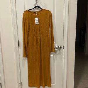 Zara Marigold Midi Dress